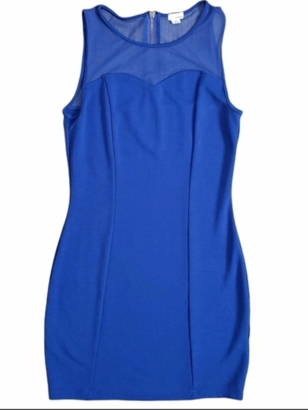 ⭐3/$25⭐ Garage Fitted Women's Sleeveless Mini Dress Size S Blue